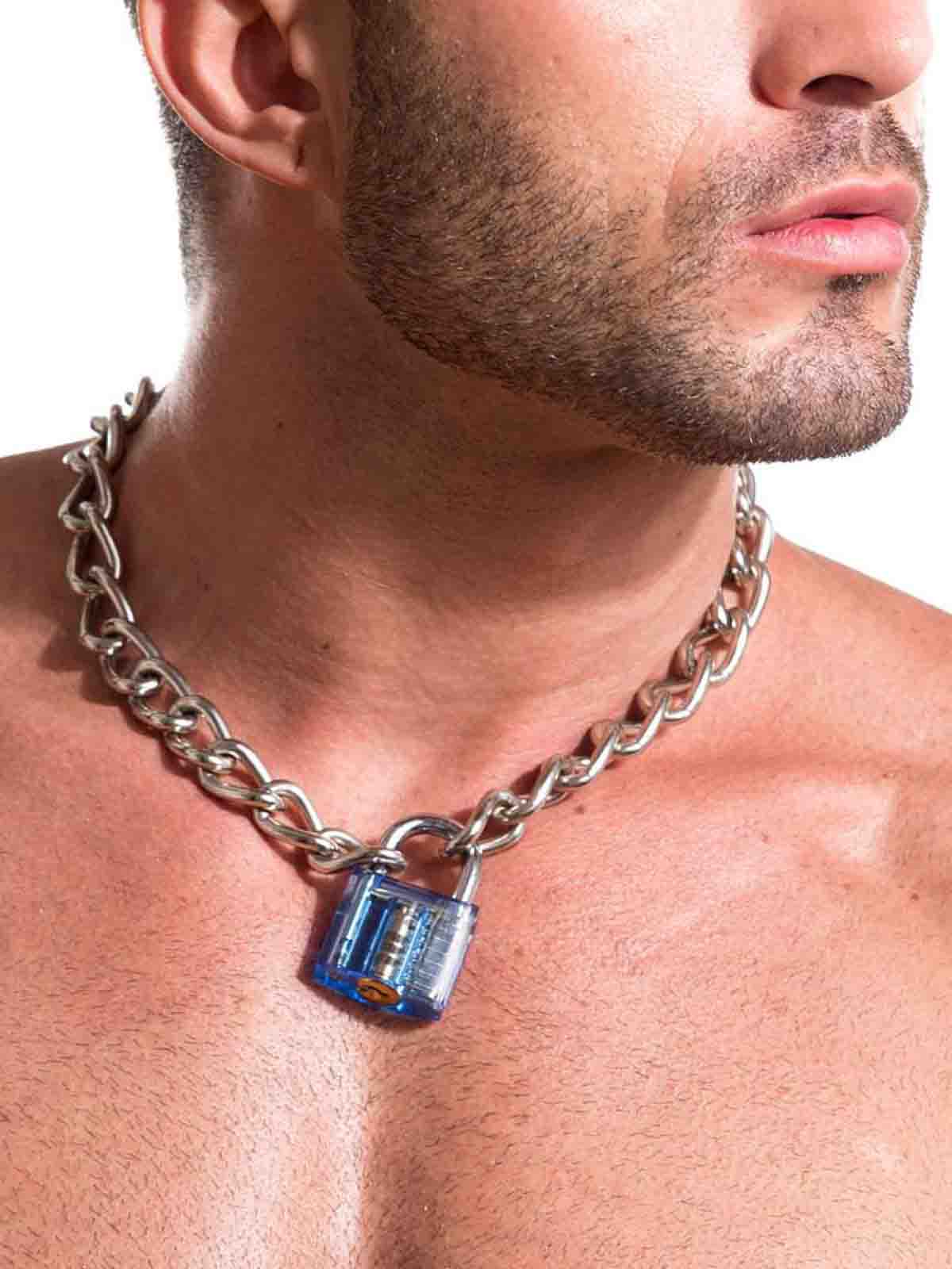 SLAVE CHAIN WITH BLUE LOCK - FullKit.com