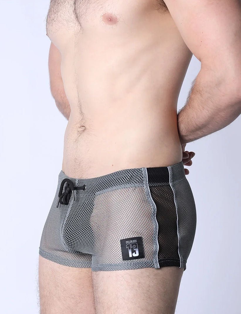 Cellblock13 Chain Reaction Short Gray - Fullkit.com