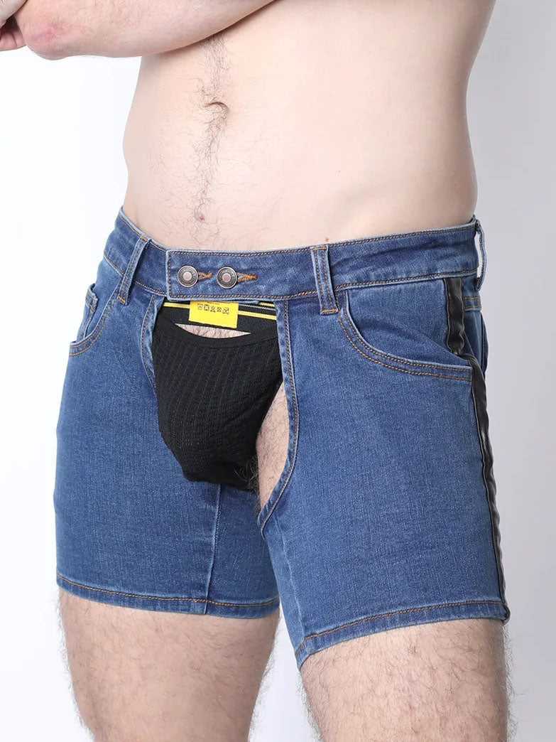 CELLBLOCK 13 TERRY DENIM CHAP SHORT - FullKit.com