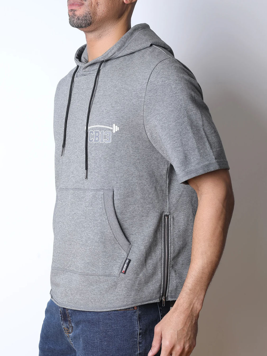 CELLBLOCK13 CB13 LIFTING CLUB HOODIE GRAY - FULLKIT.COM