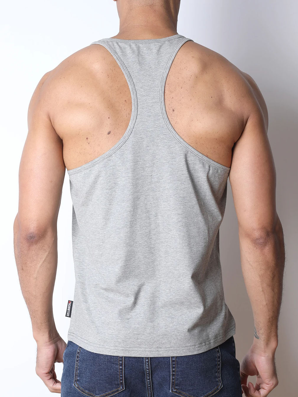 CELLBLOCK13 CB13 LIFTING MUSCLE CLUB TANK TOP GRAY - Fullkit.com