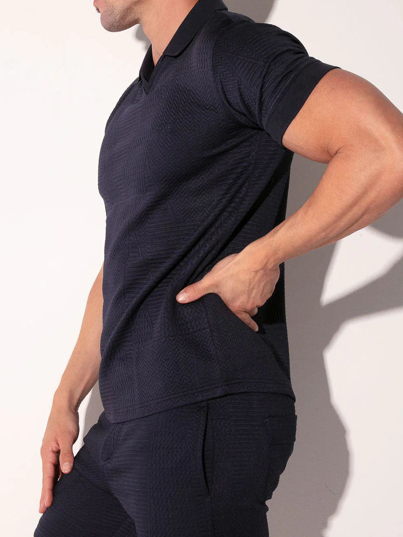 CODE 22 MEDELY POLO NAVY - FULLKIT.COM