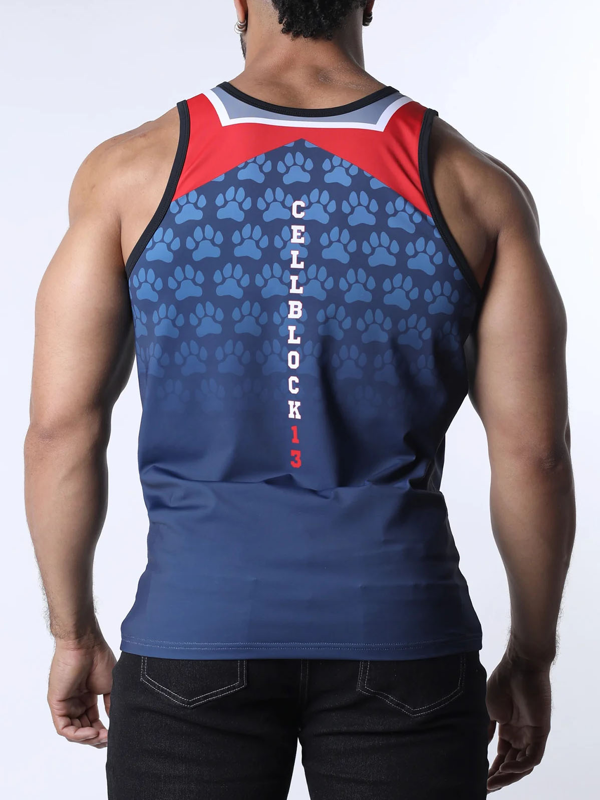Cellblock13 Muzzle Up Tank Top Blue - Fullkit.com