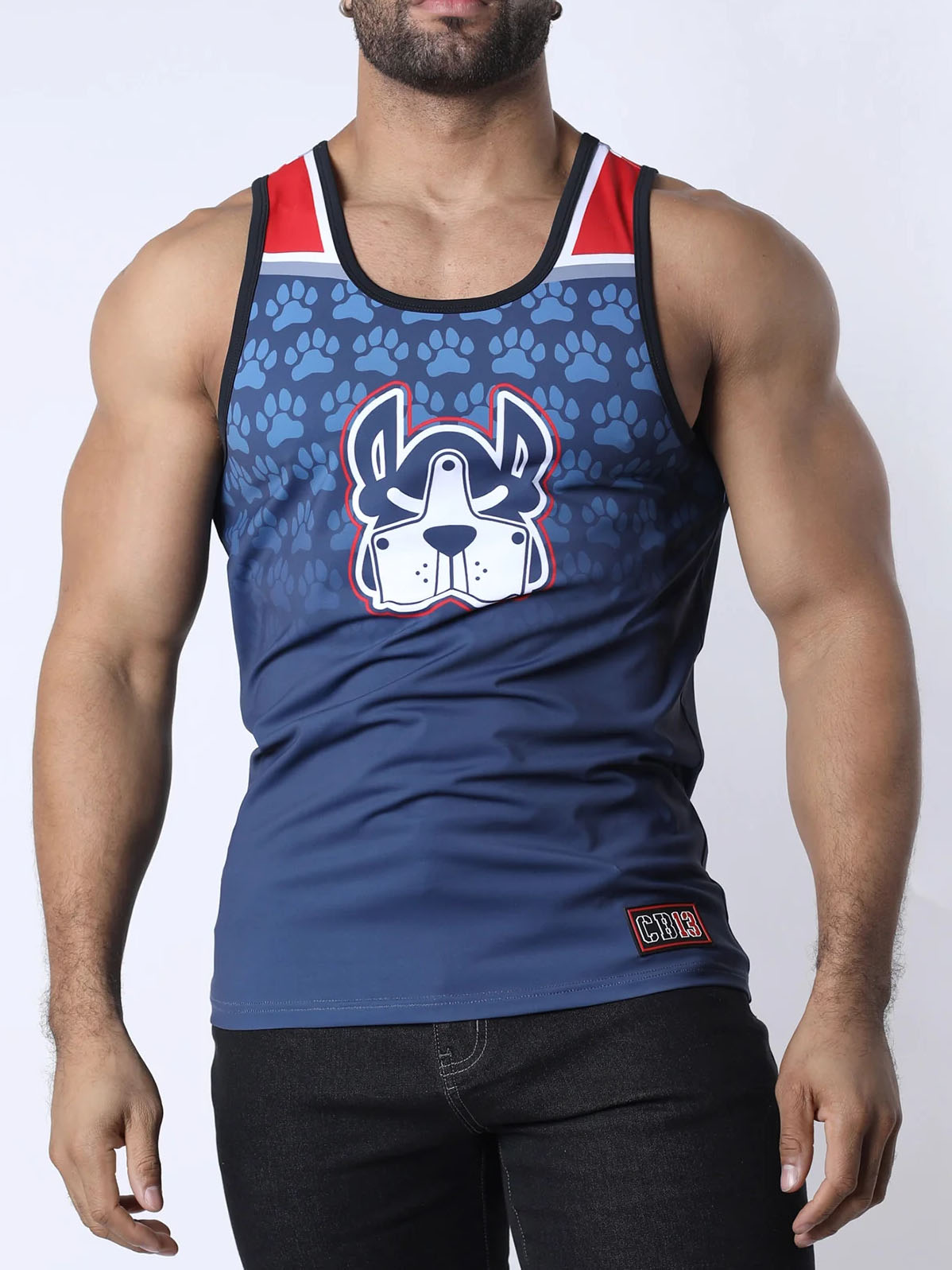 Cellblock13 Muzzle Up Tank Top Blue - Fullkit.com