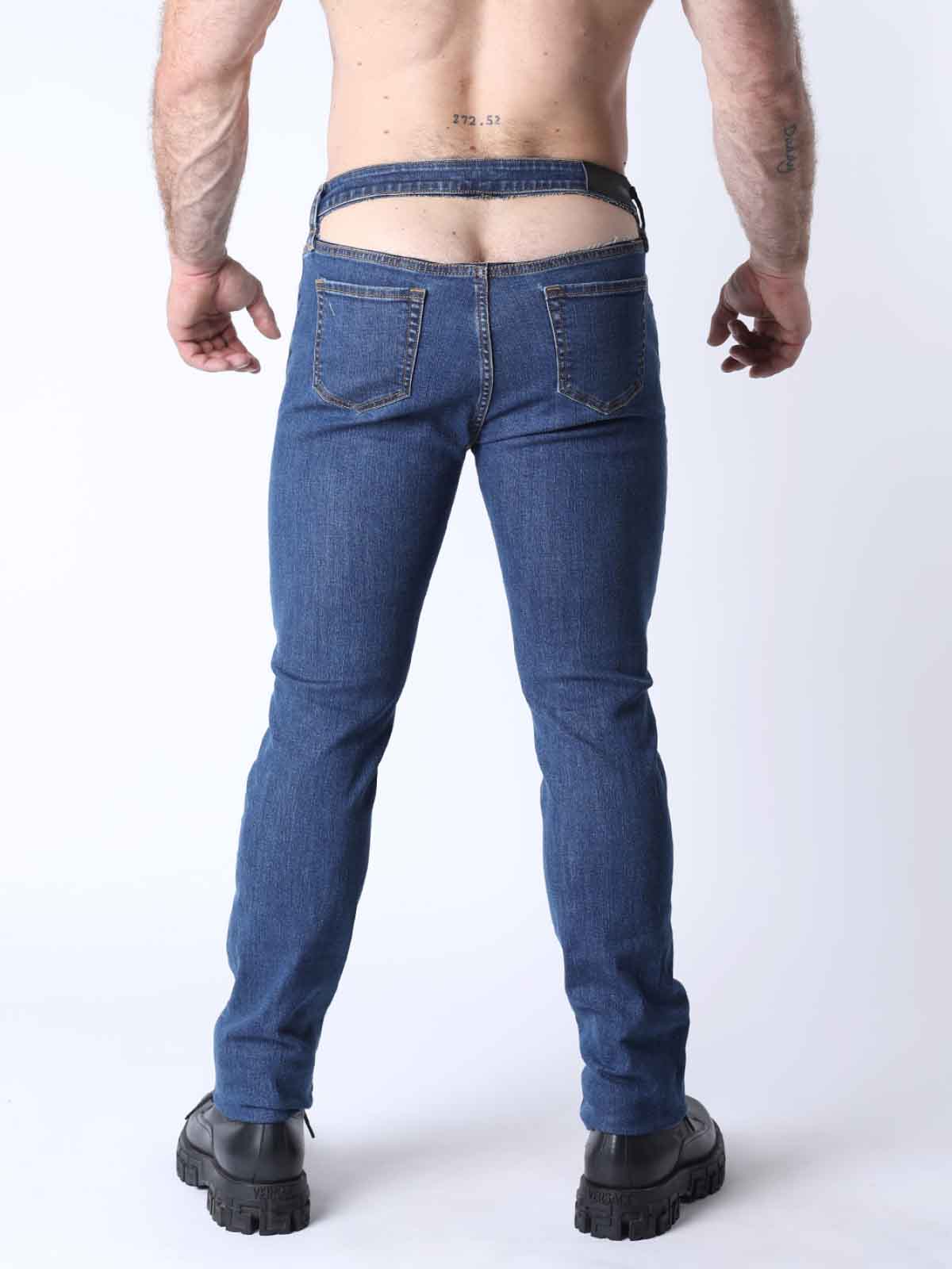 CELLBLOCK13 J.FLO CUT OUT DENIM PANT INDIGO - FullKit.com