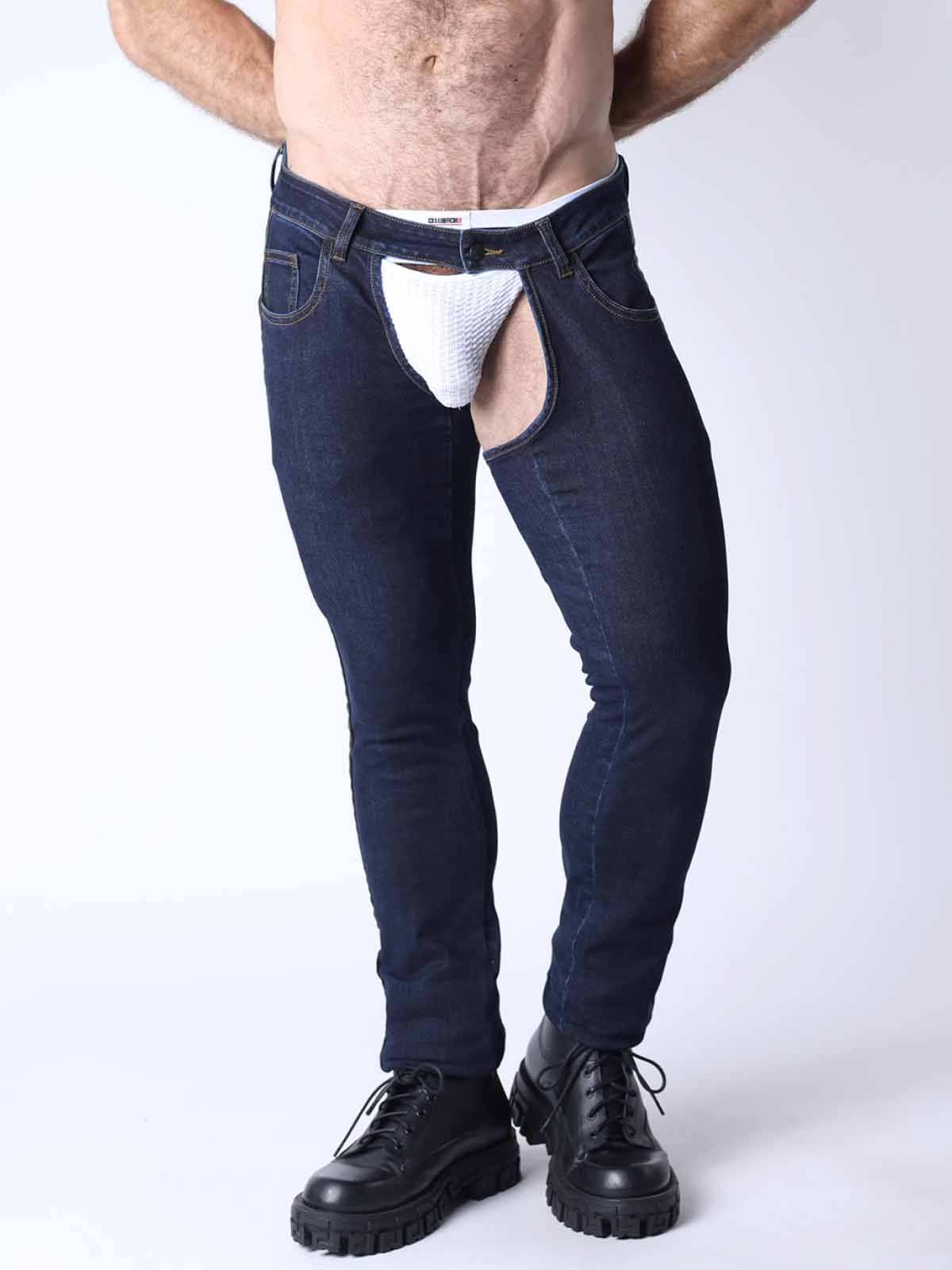 CELLBLOCK13 TERRY DENIM CHAP LIGHT BLUE - FullKit.com