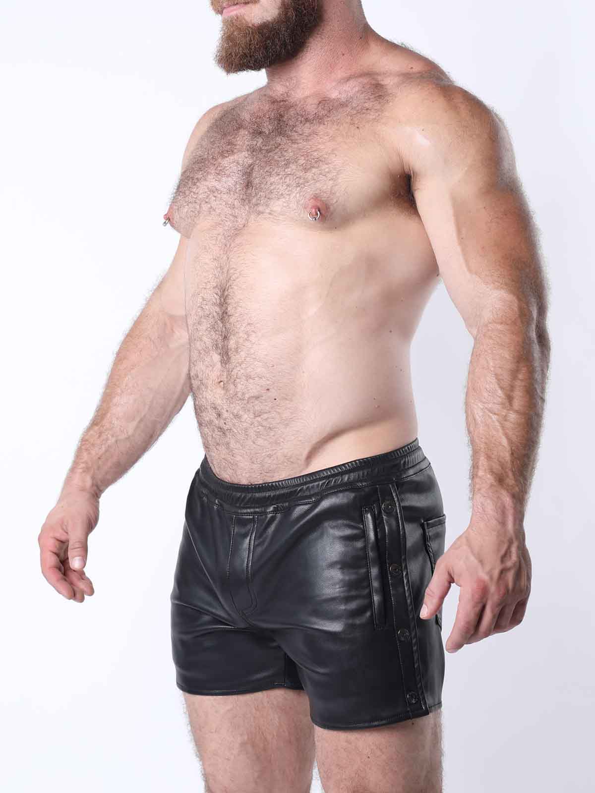 CELLBLOCK13 VOID SNAP PLEATHER SHORT - FullKit.com