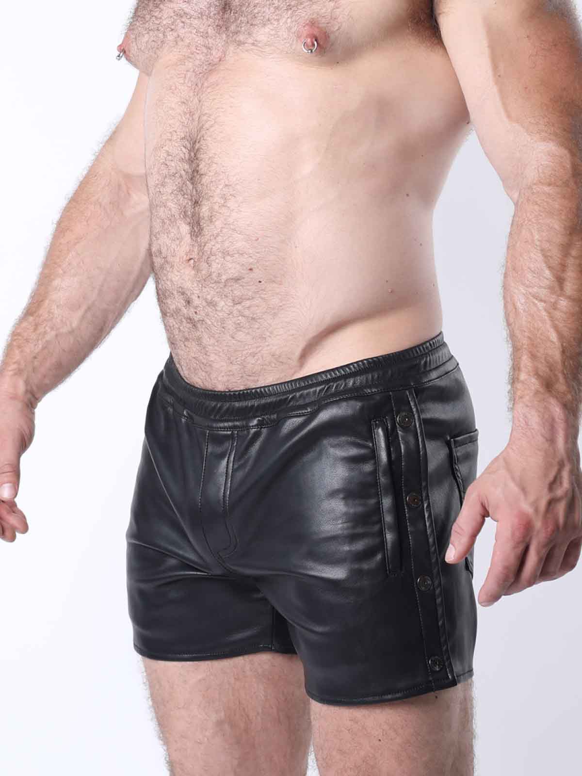 CELLBLOCK13 VOID SNAP PLEATHER SHORT - FullKit.com