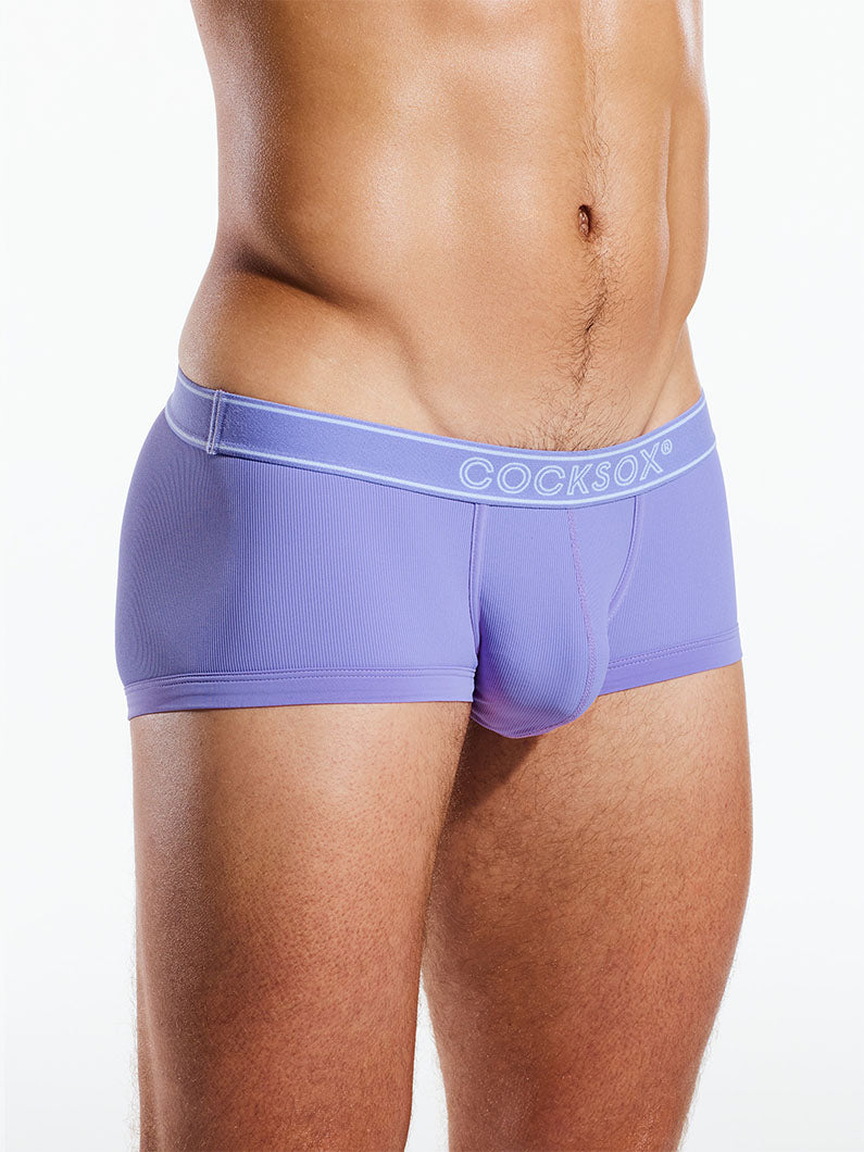 FlexMode trunk with 'COCKSOX' branding on the waistband