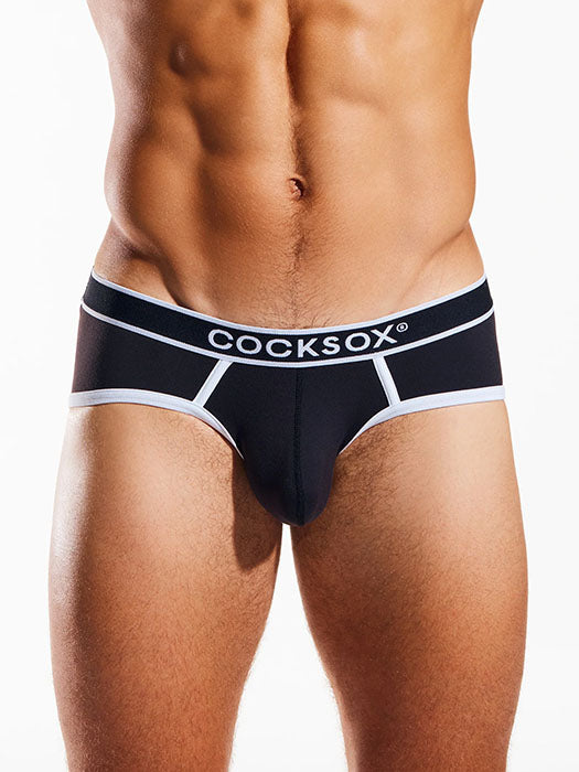 Cocksox Apex Sports Brief Schwarz - Fullkit.com
