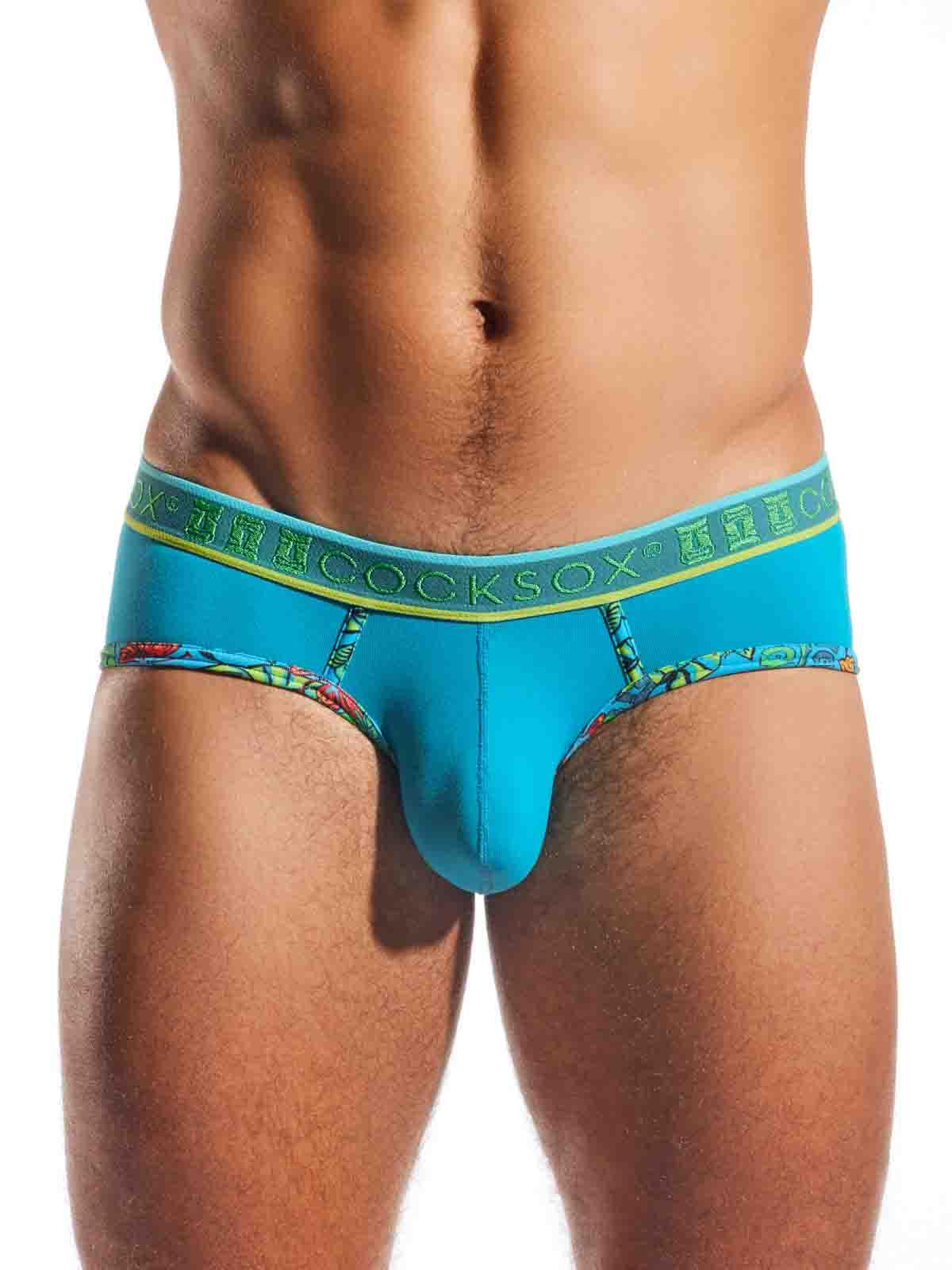 COCKSOX EXOTICA SPORTS BRIEF SEA BREEZE - FullKit.com
