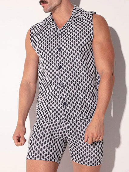 Code 22 razor sleeveless shirt fullkit.com