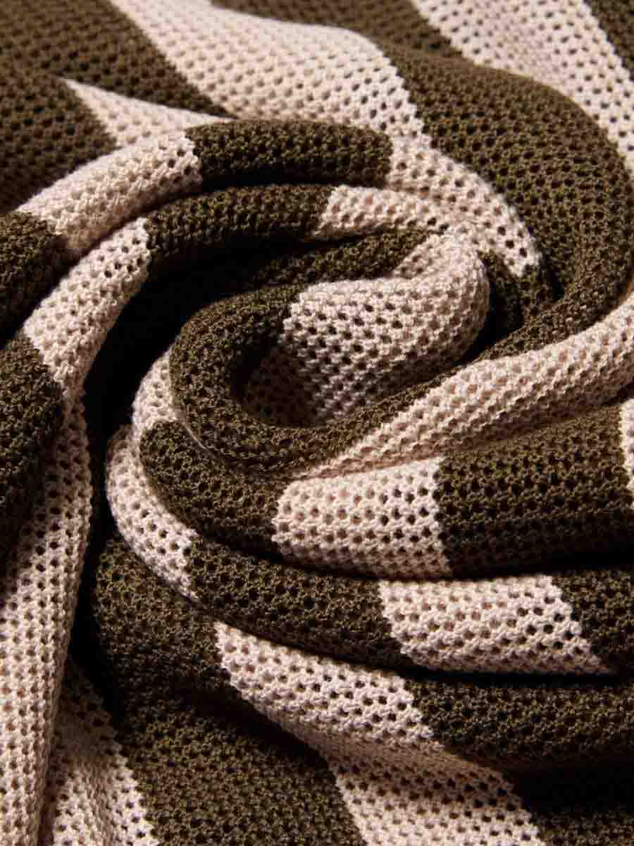 EIGHT X BEACHSIDE CROCHET BUTTON UP SHORT SLEEVE SHIRT BEIGE - FullKit.com