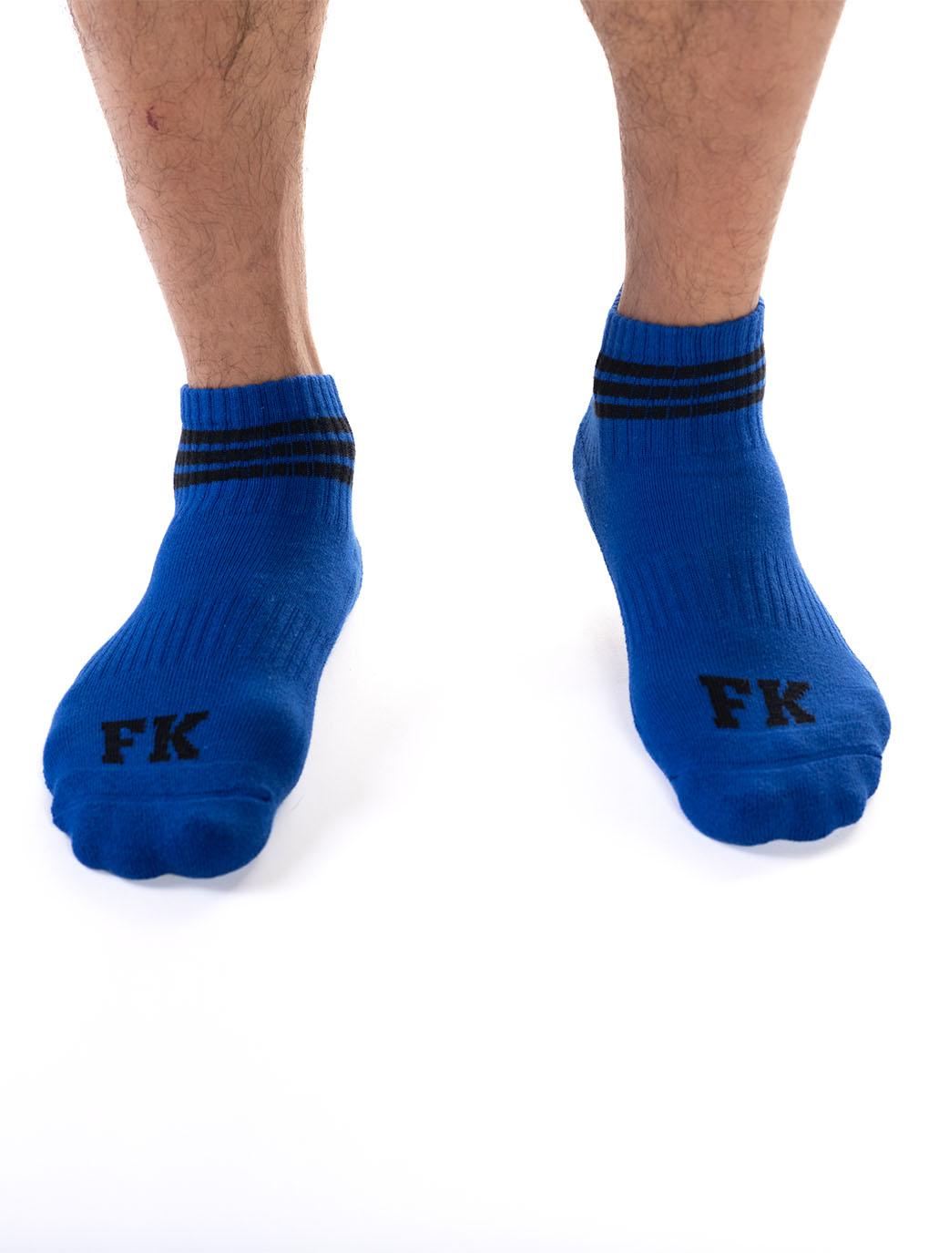 FK SPORT ANKLE SOCK 2 PACK COBALT CHARCOAL - FullKit.com