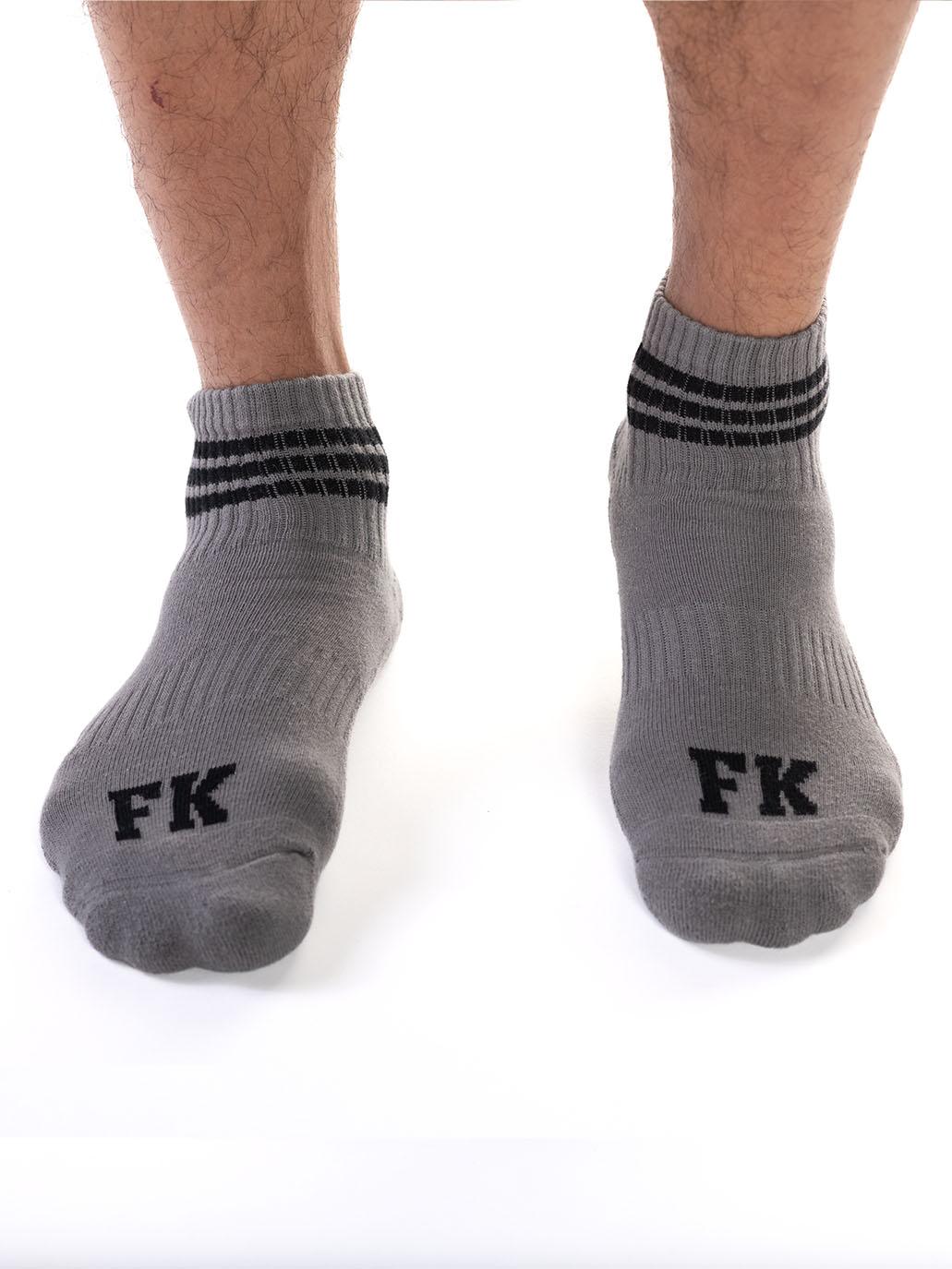 FK SPORT ANKLE SOCK 2 PACK COBALT CHARCOAL - FullKit.com