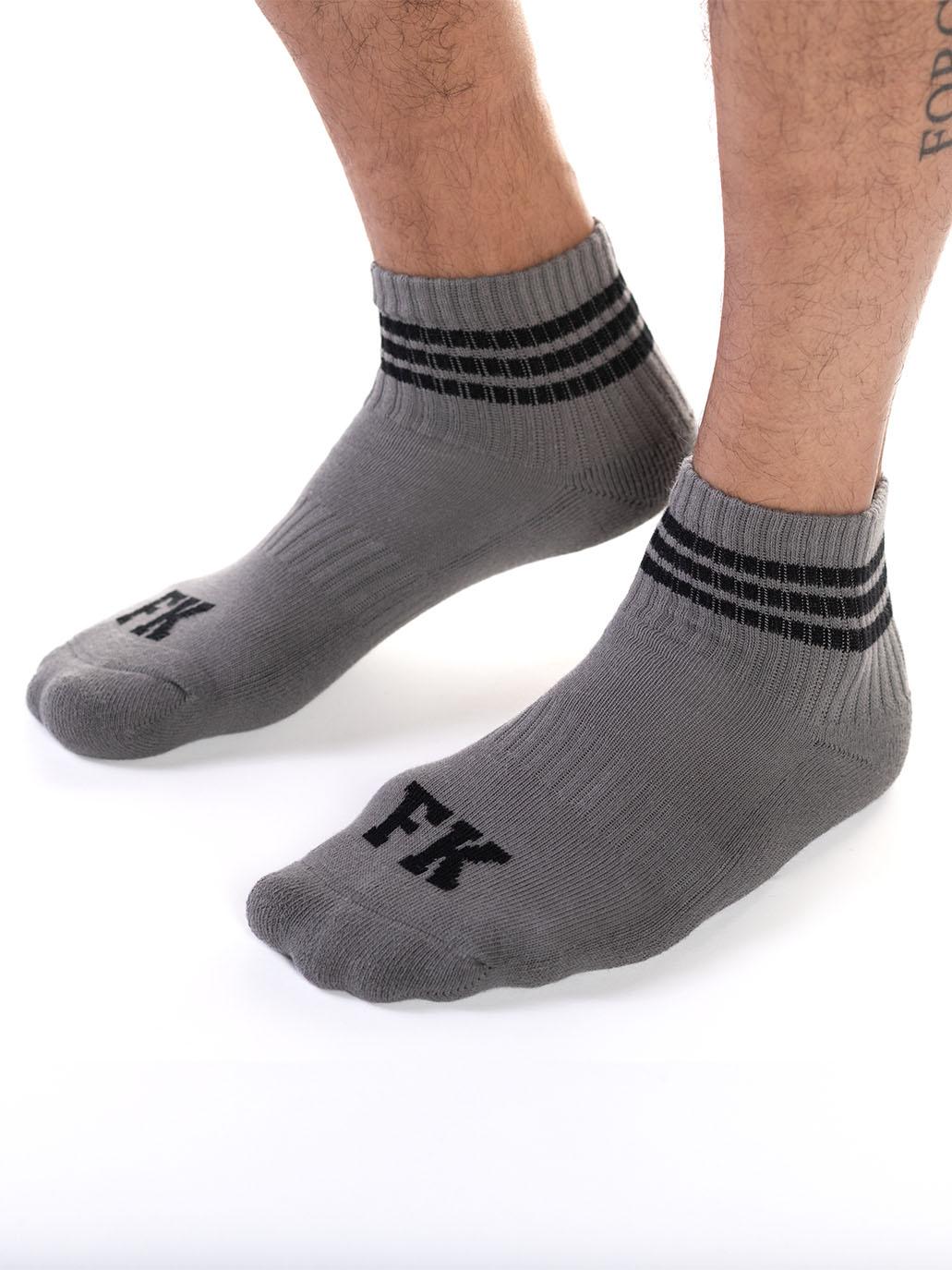 FK SPORT ANKLE SOCK 2 PACK COBALT CHARCOAL - FullKit.com