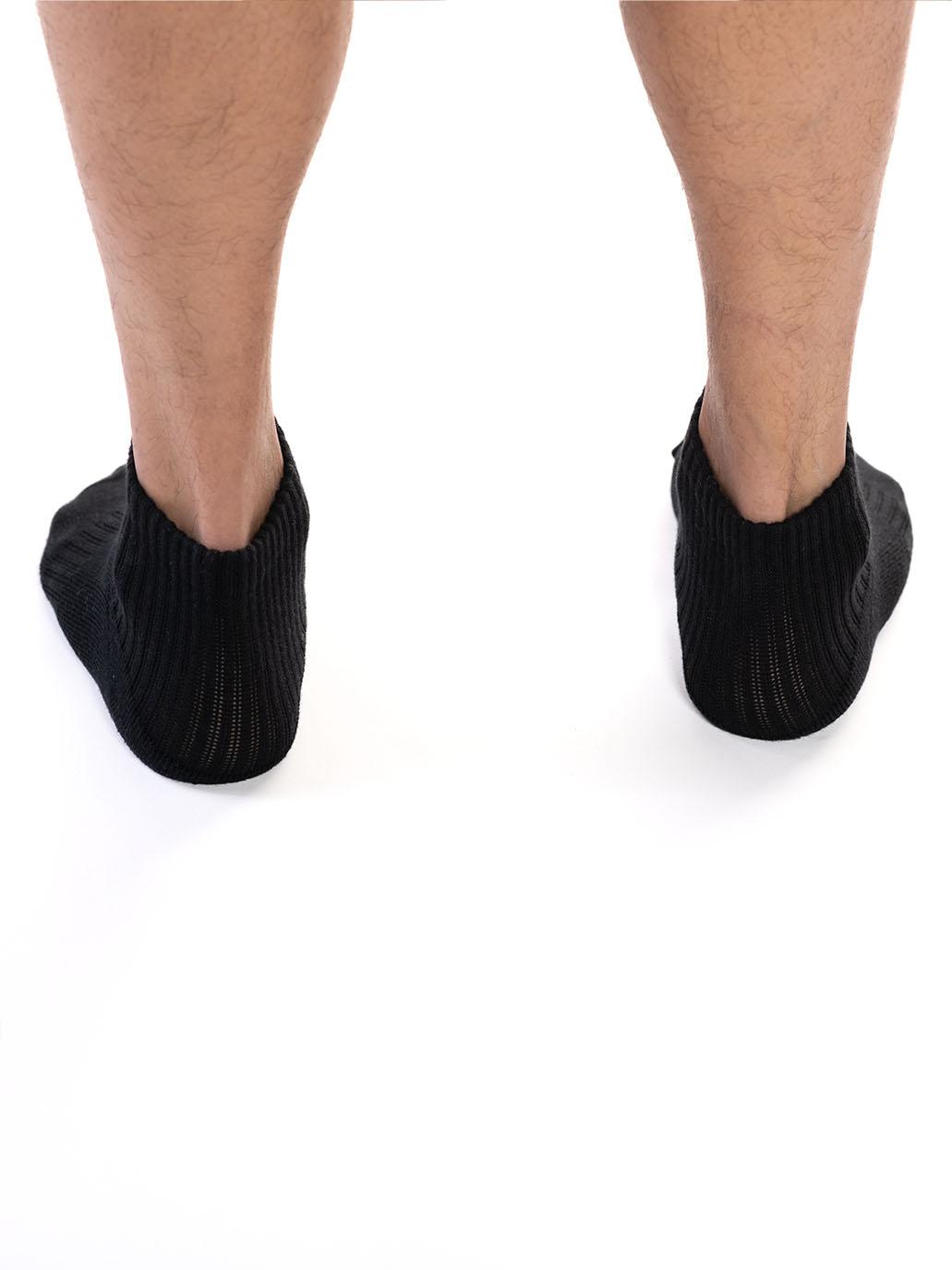 FK SPORT ANKLE SOCK 2 PACK SOLID BLACK SOLID WHITE - FullKit.com