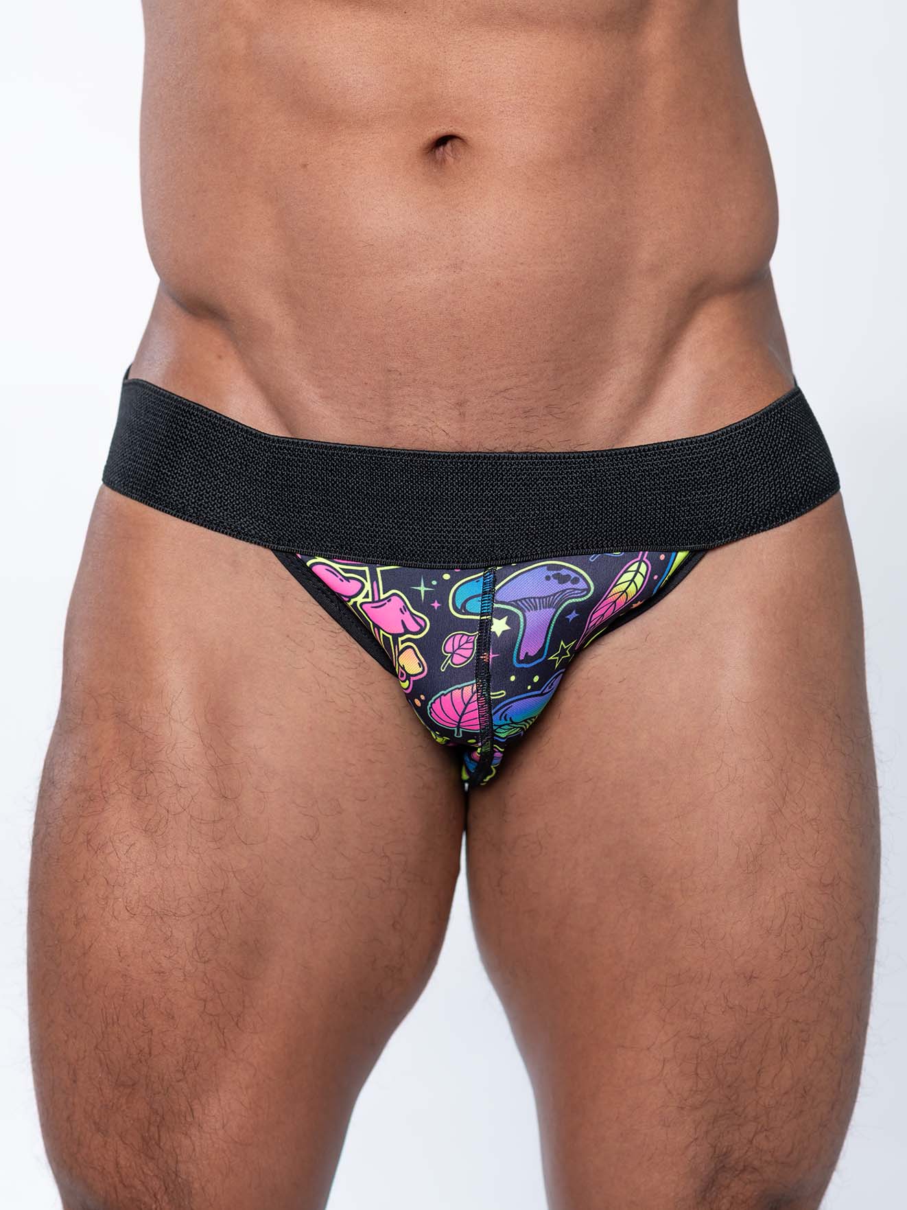 FK SPORT UV PSYCHEDELIC JOCK BLACK - FULLKIT.COM