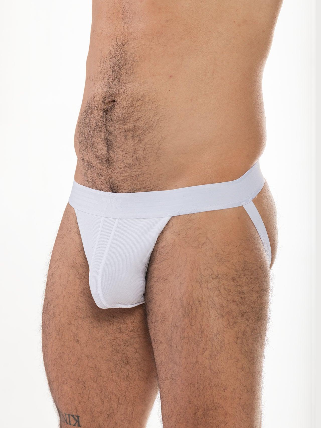 FK SPORT WHITE RIBBED JOCK - FullKit.com