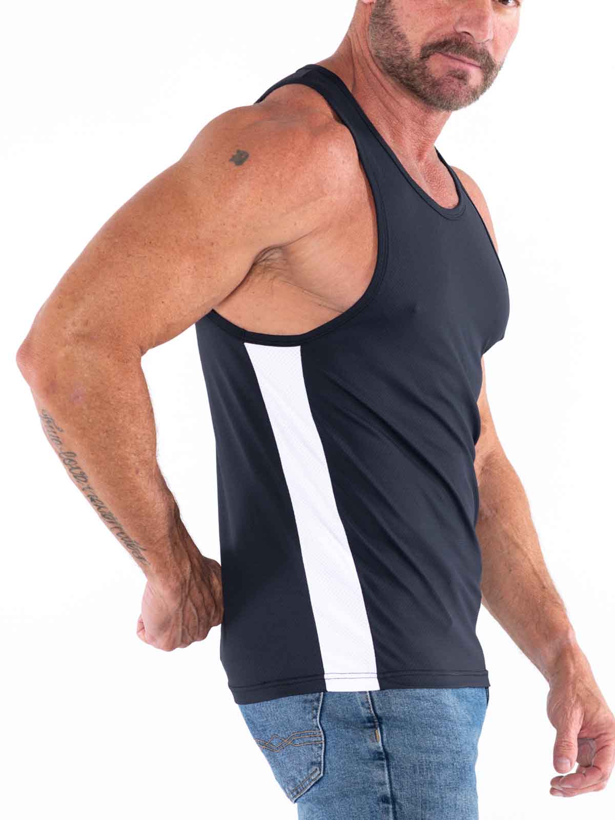 FK SPORT RACE POINT TANK TOP BLACK - FULLKIT.COM