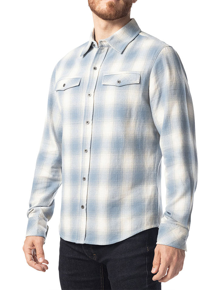 Nasty Pig Brawn Long Sleeved Shirt Perry Blue - Fullkit.com