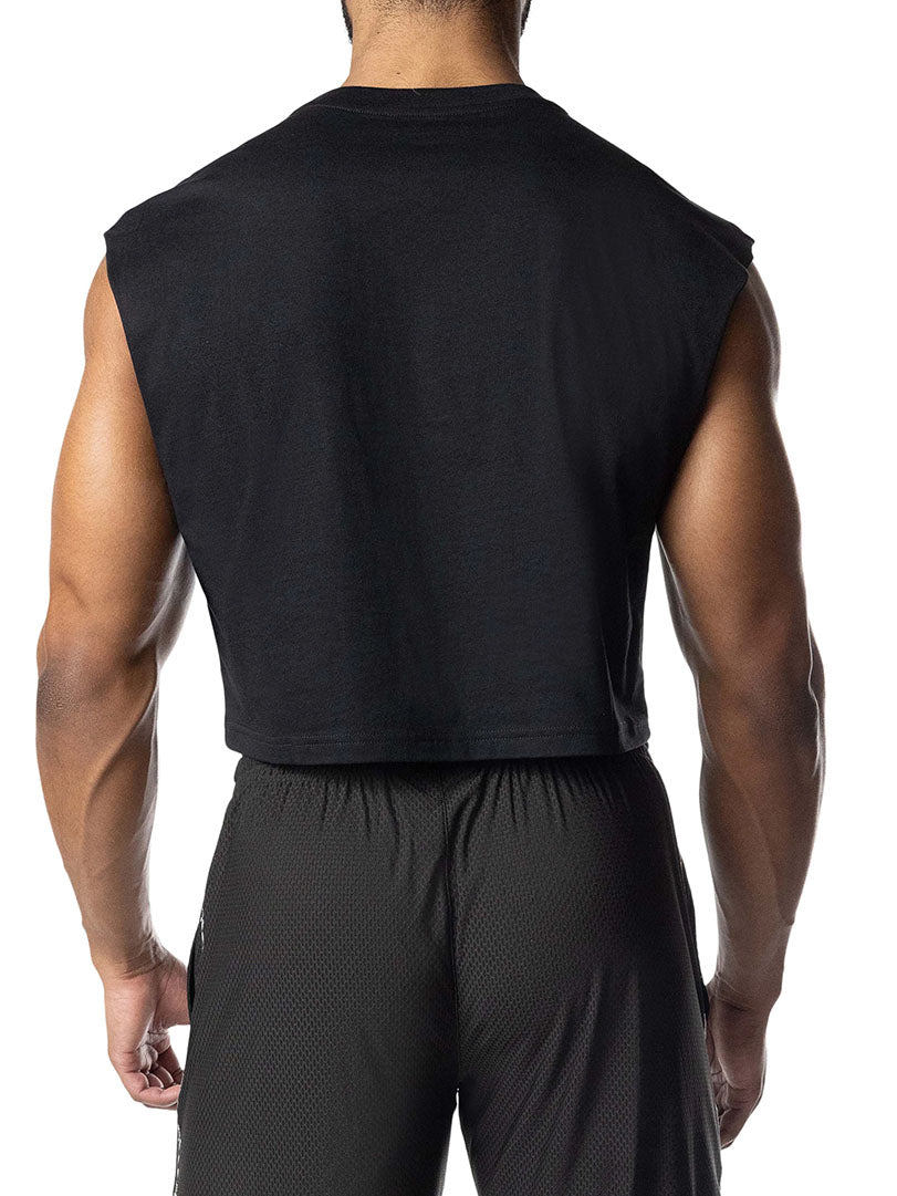 Nasty Pig Chrome Crop Top Black - Fullkit.com