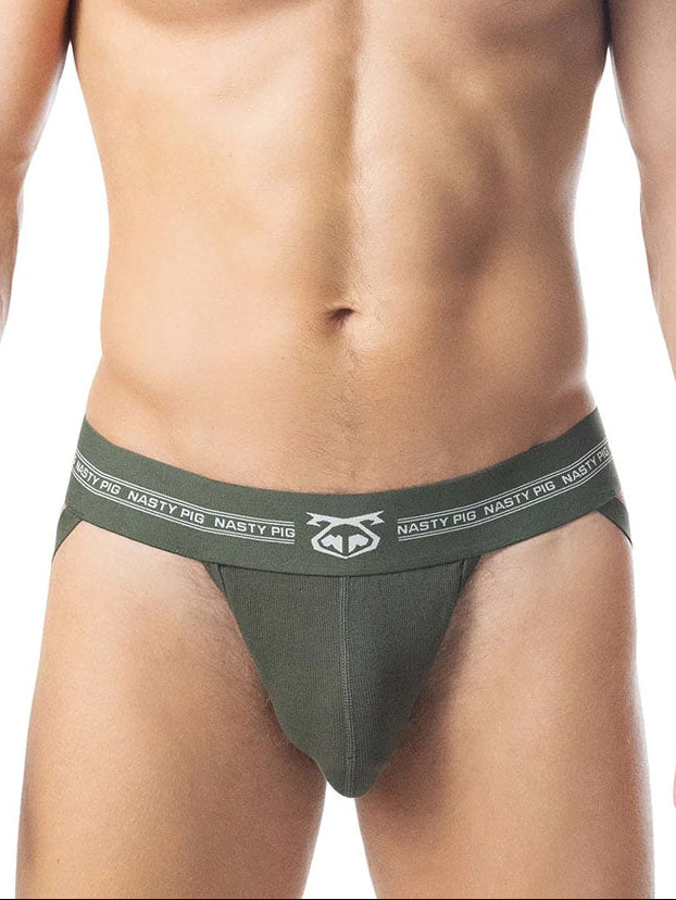 Nasty Pig Core Jock Army Green - Fullkitgear.com