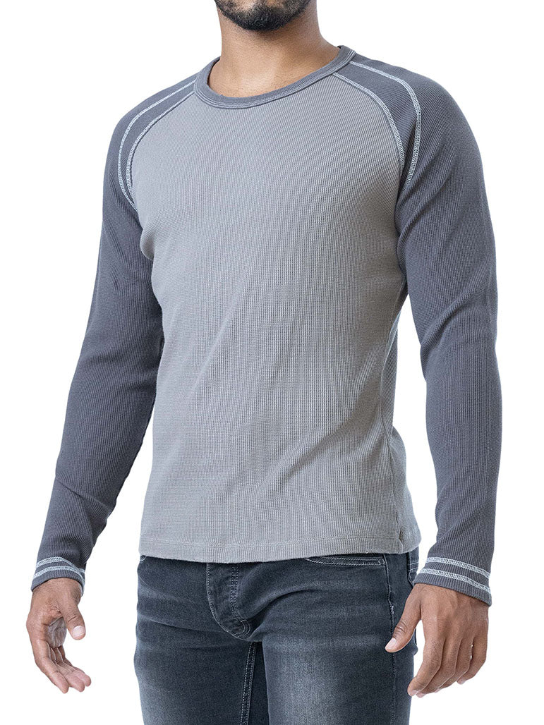 Nasty Pig Thermo Long Sleeve Shark Grey Fossil Grey - Fullkit.com