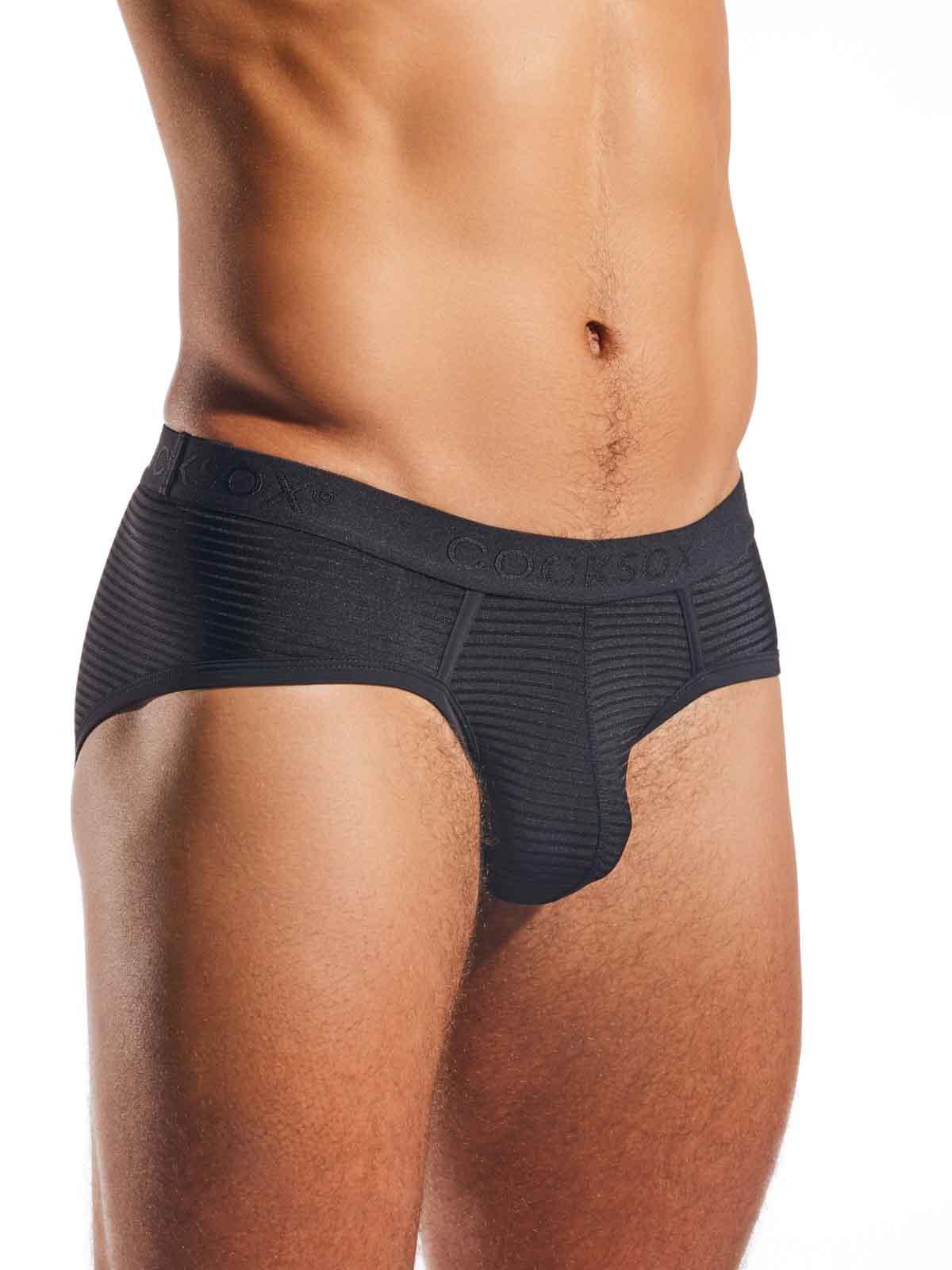 COCKSOX LUX SPORTS BRIEF NERO BLACK - FullKit.com