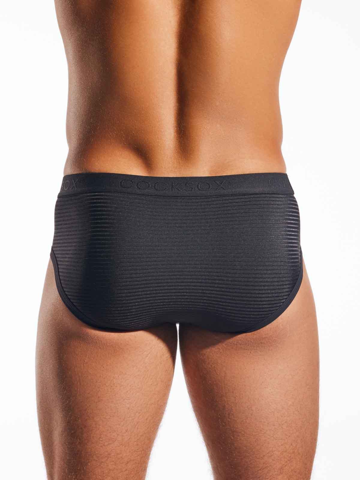 COCKSOX LUX SPORTS BRIEF NERO BLACK - FullKit.com
