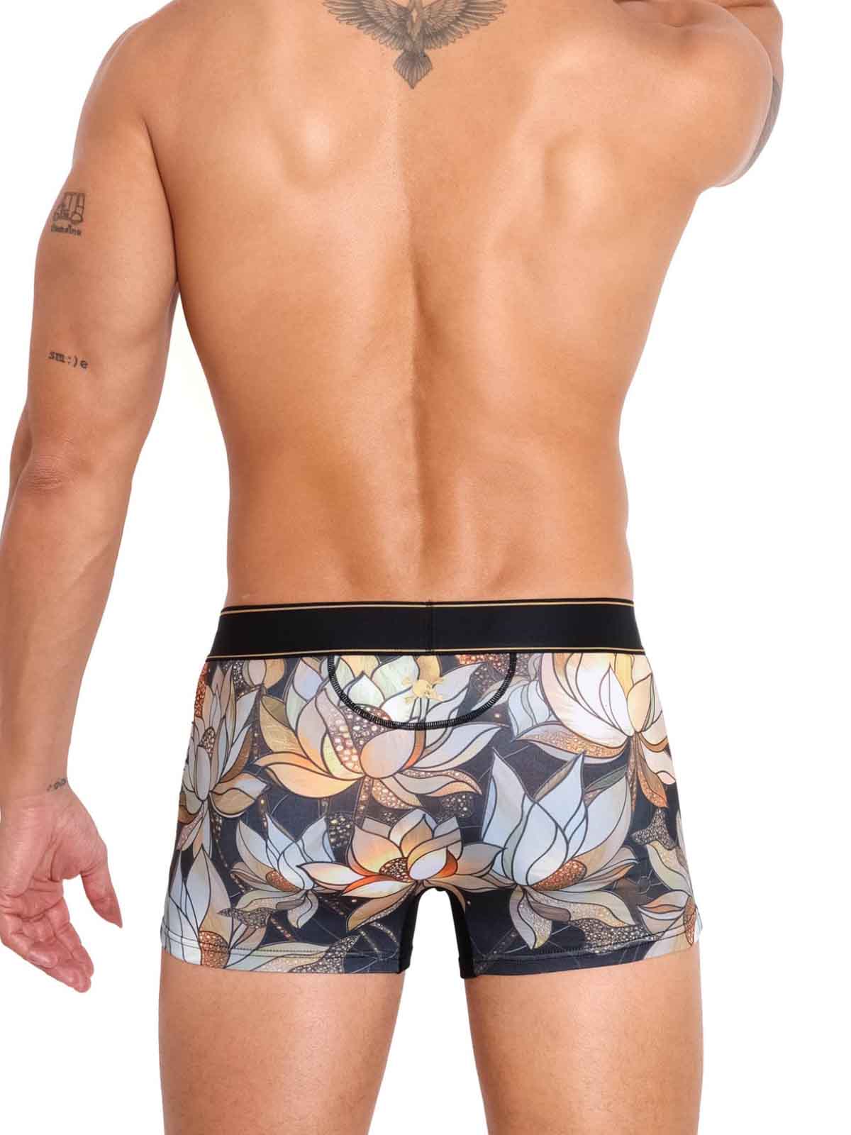 SKULL AND BONES STAINED GLASS LOTUS TRUNK - FullKit.com