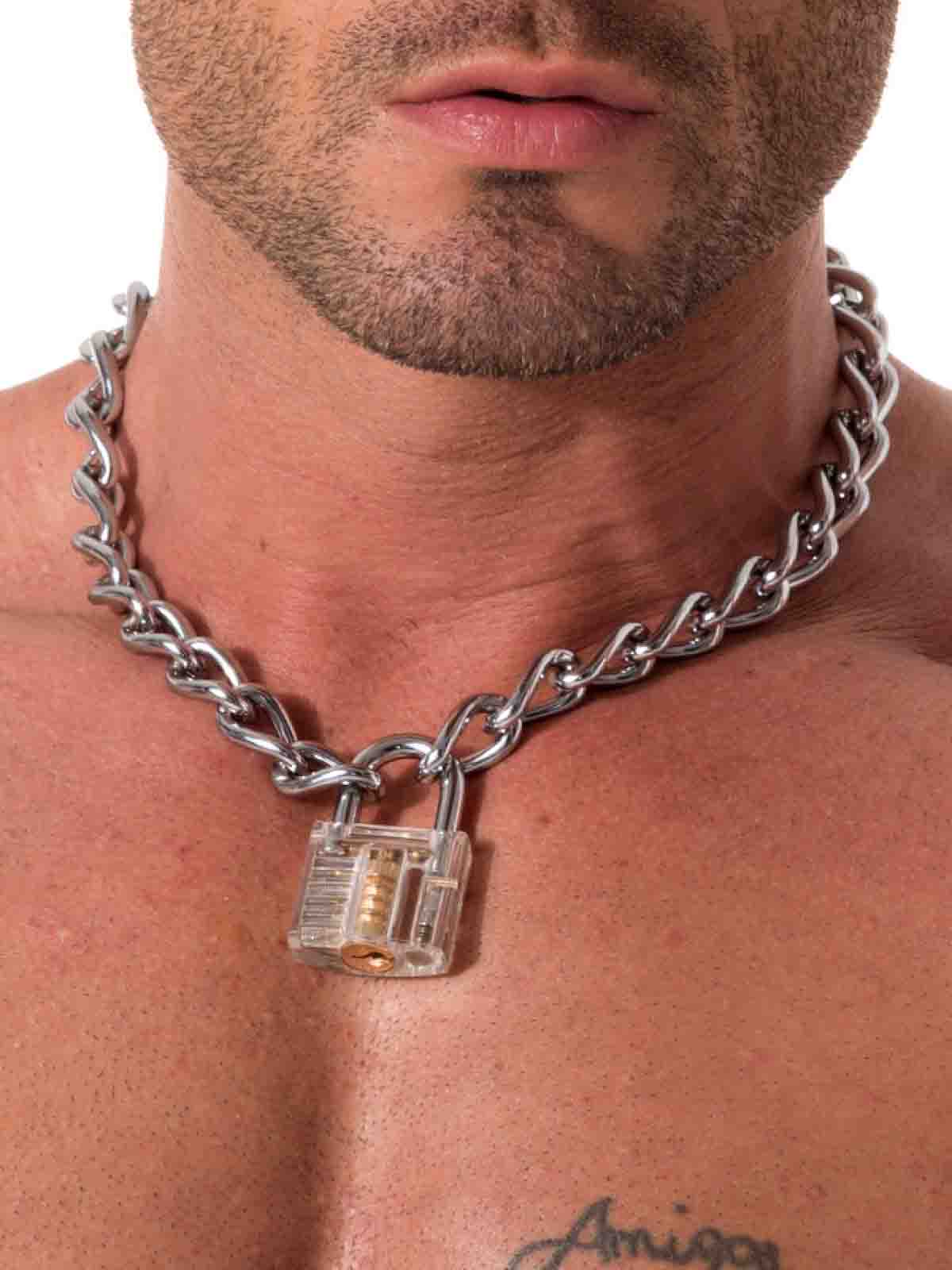 SLAVE CHAIN WITH TRANSPARENT LOCK - FullKit.com