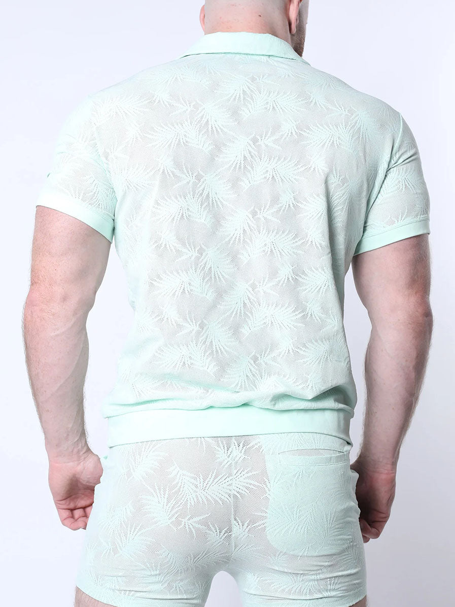 TIMOTEO AMALFI RESORT POLO SHIRT GREEN - Fullkit.com