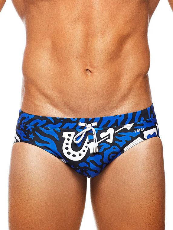 TRIBE REBEL BOY BRIEF BLUE - Fullkit.com