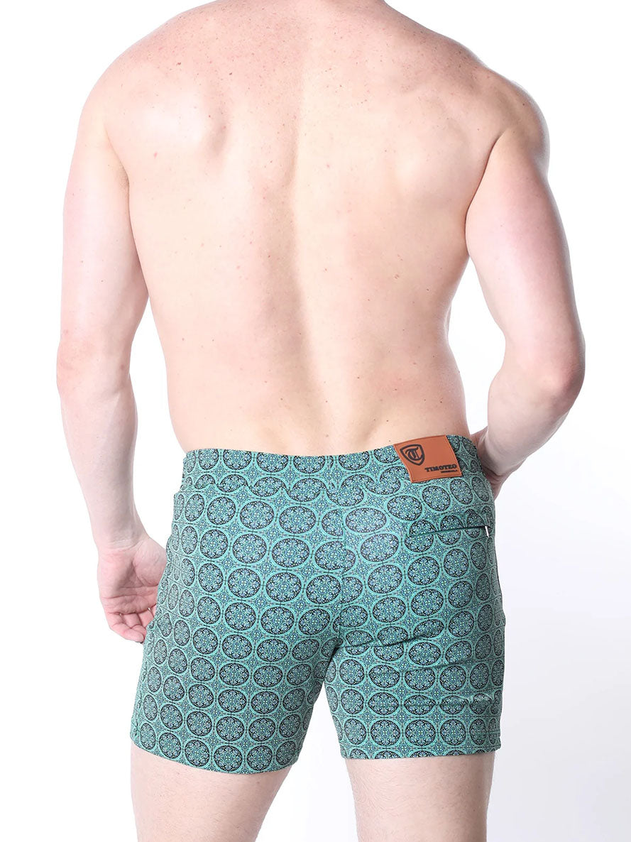 Timoteo Clemente Swim Short Green - Fullkit.com