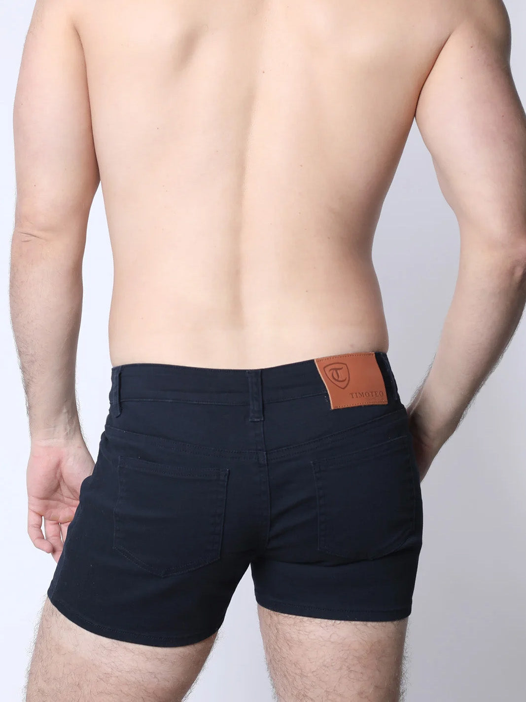 Timoteo Sorrento Cotton Twill Short Navy - Fullkit.com