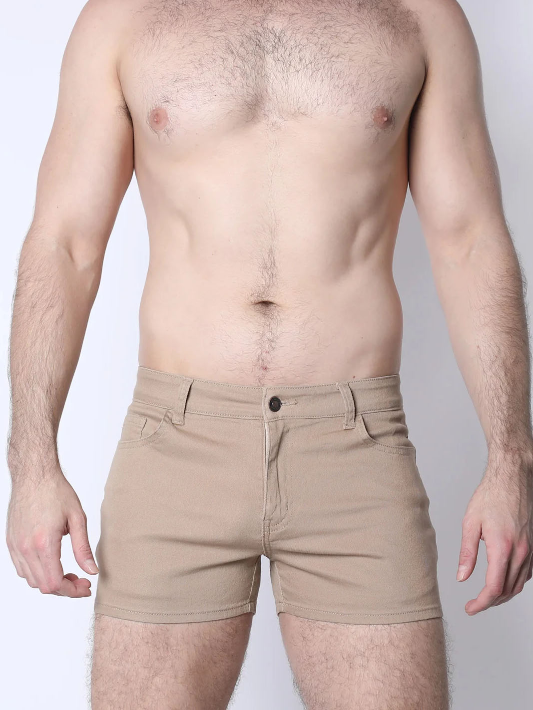 Timoteo Sorrento Cotton Twill Short Sand Green - Fullkit.com
