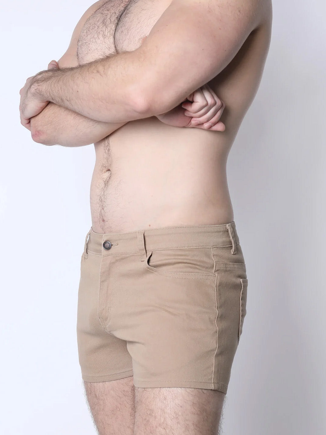 Timoteo Sorrento Cotton Twill Short Sand Green - Fullkit.com