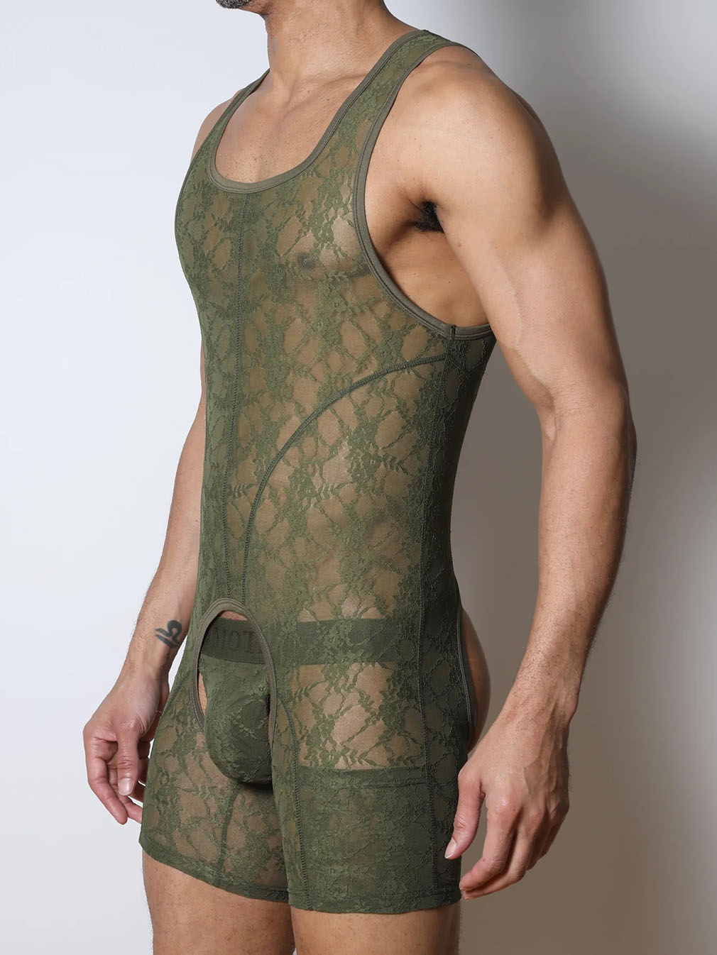 Timoteo Windsor Singlet Chaps Olive -Fullkit.com