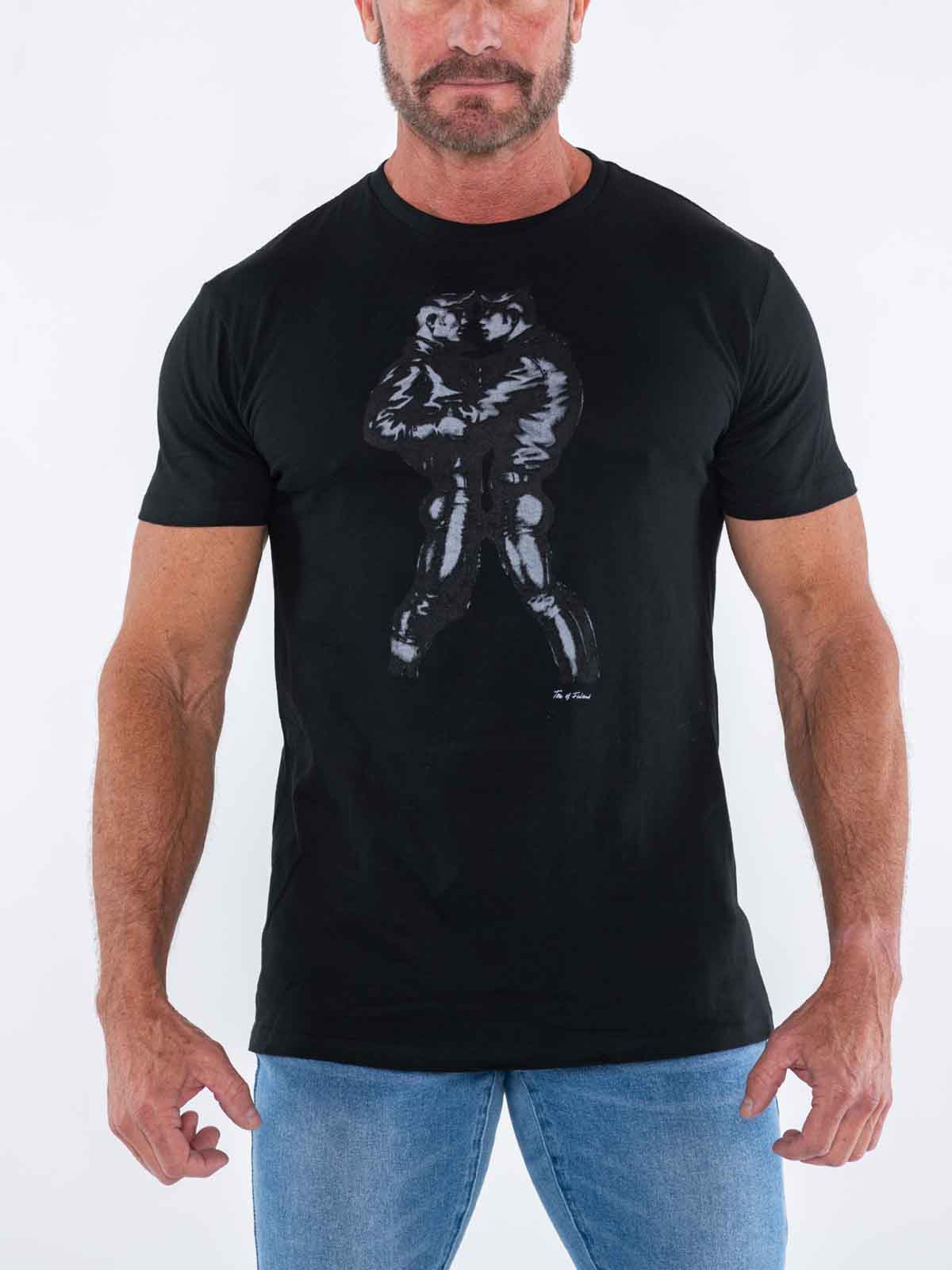 TOM OF FINLAND LEATHER DUO TEE - FullKit.com