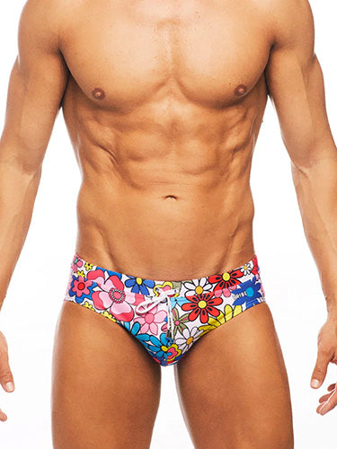 Tribe Swim Brief Botanical Multi - Fullkit.com