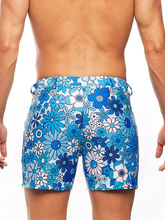 Tribe Swim Short Botanical Blue - Fullkit.com