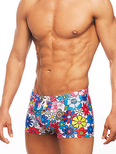 Tribe Swim Trunk Botanical Multi - fullkit.com