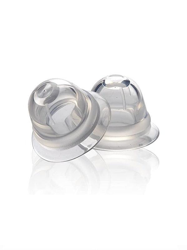CLEAR SILICONE NIPPLE SUCKERS WITH CASE - FullKit.com
