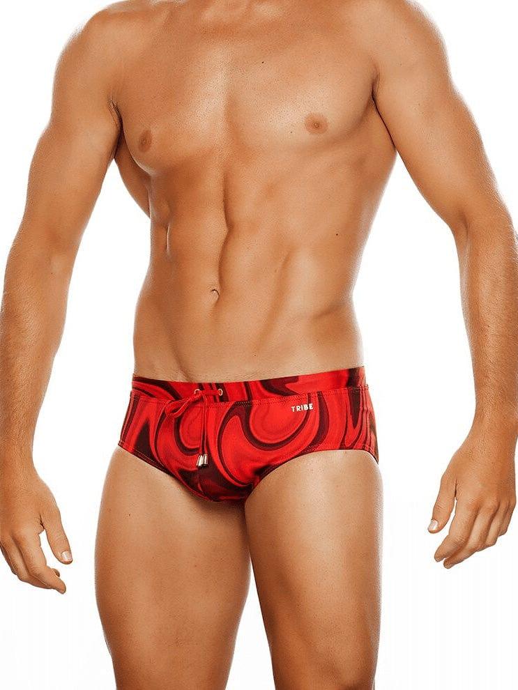 TRIBE BAJA BOY BRIEF RED - FullKit.com
