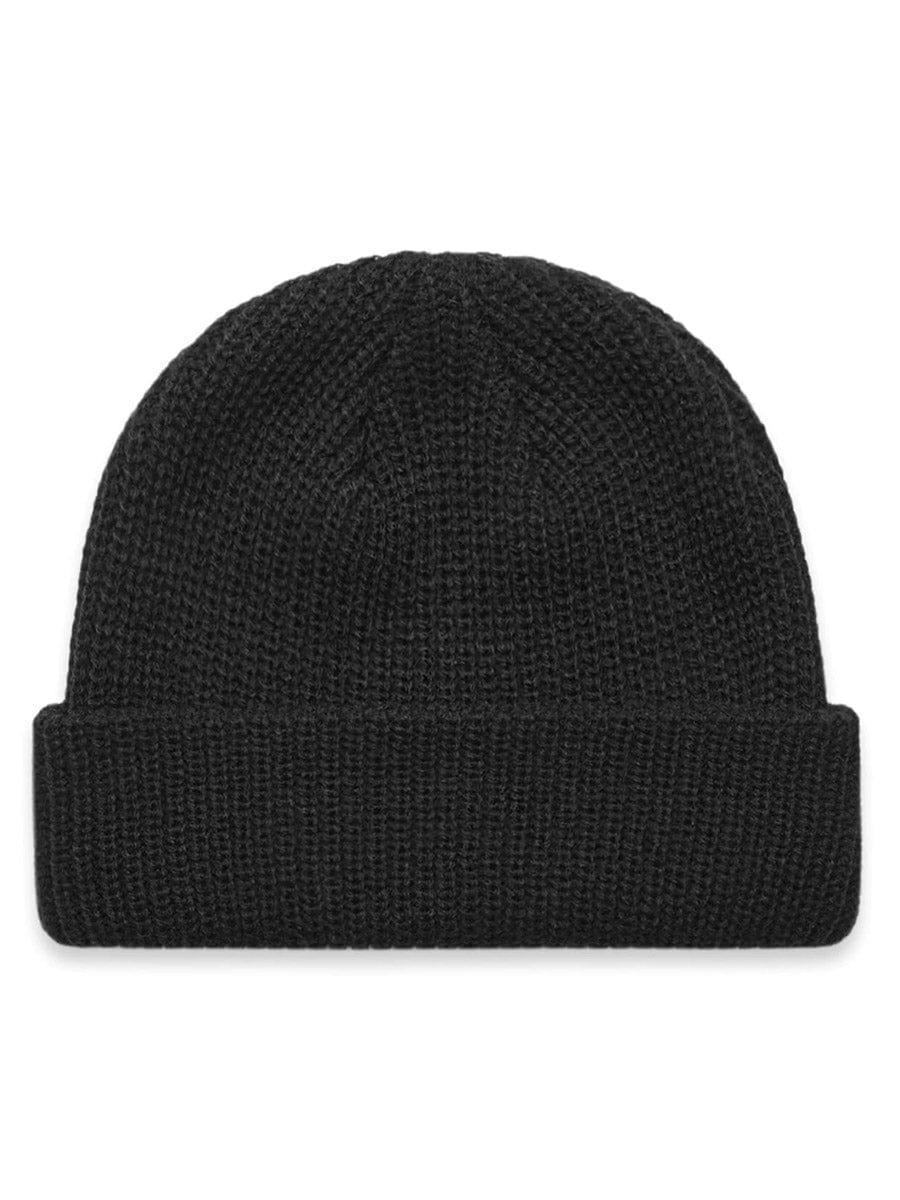 CABLE BEANIE BLACK - FullKit.com