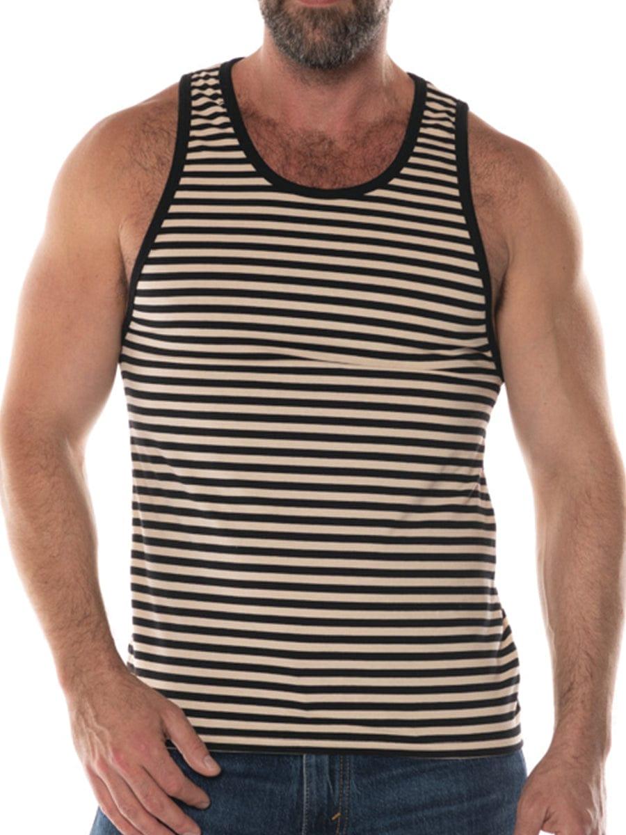 FK SPORT NAUTILUS TANK TOP CREAM BLACK - FullKit.com