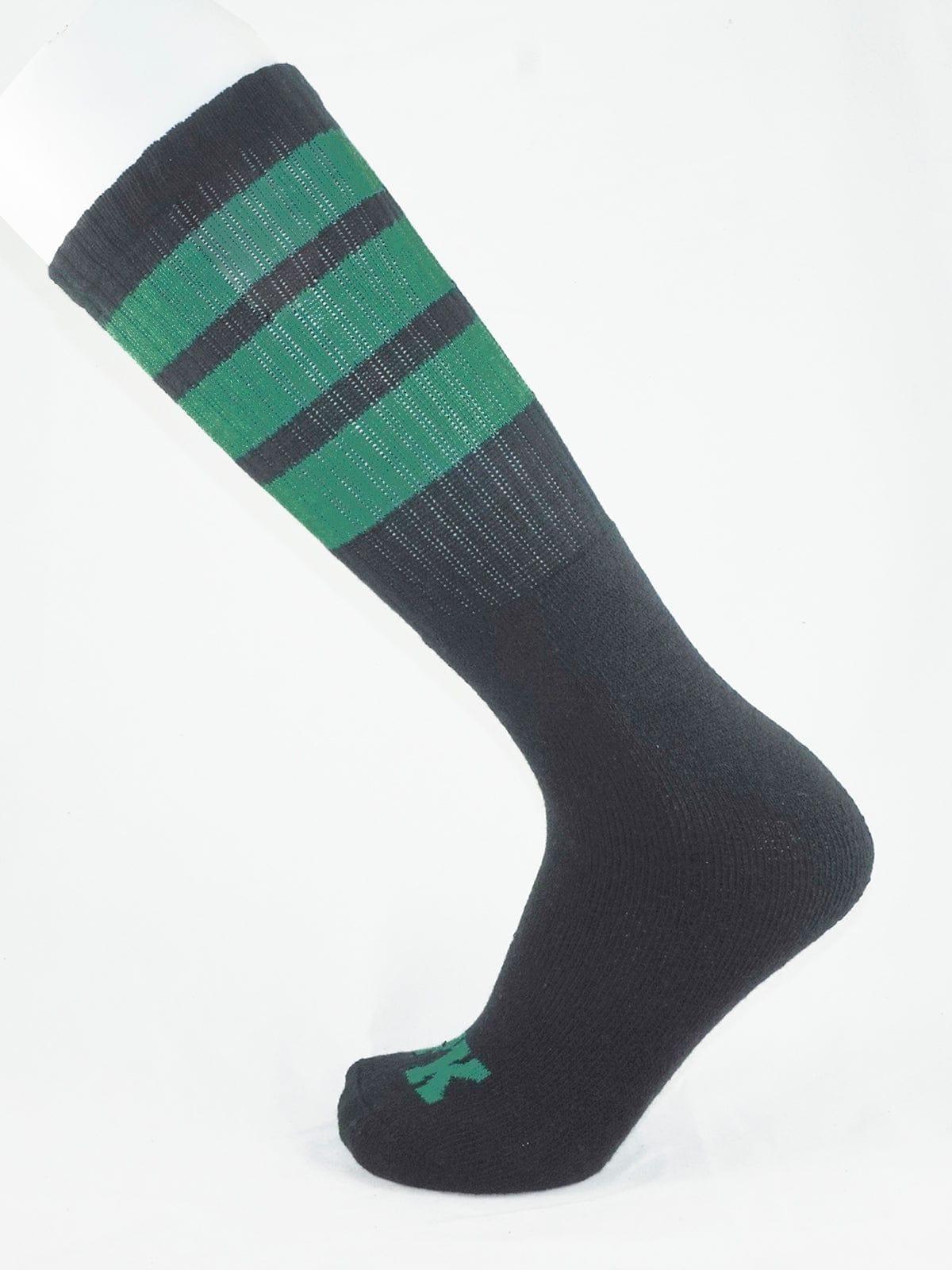 FK SPORT BLACK HIGH CALF TUBE SOCK GREEN - FullKit.com