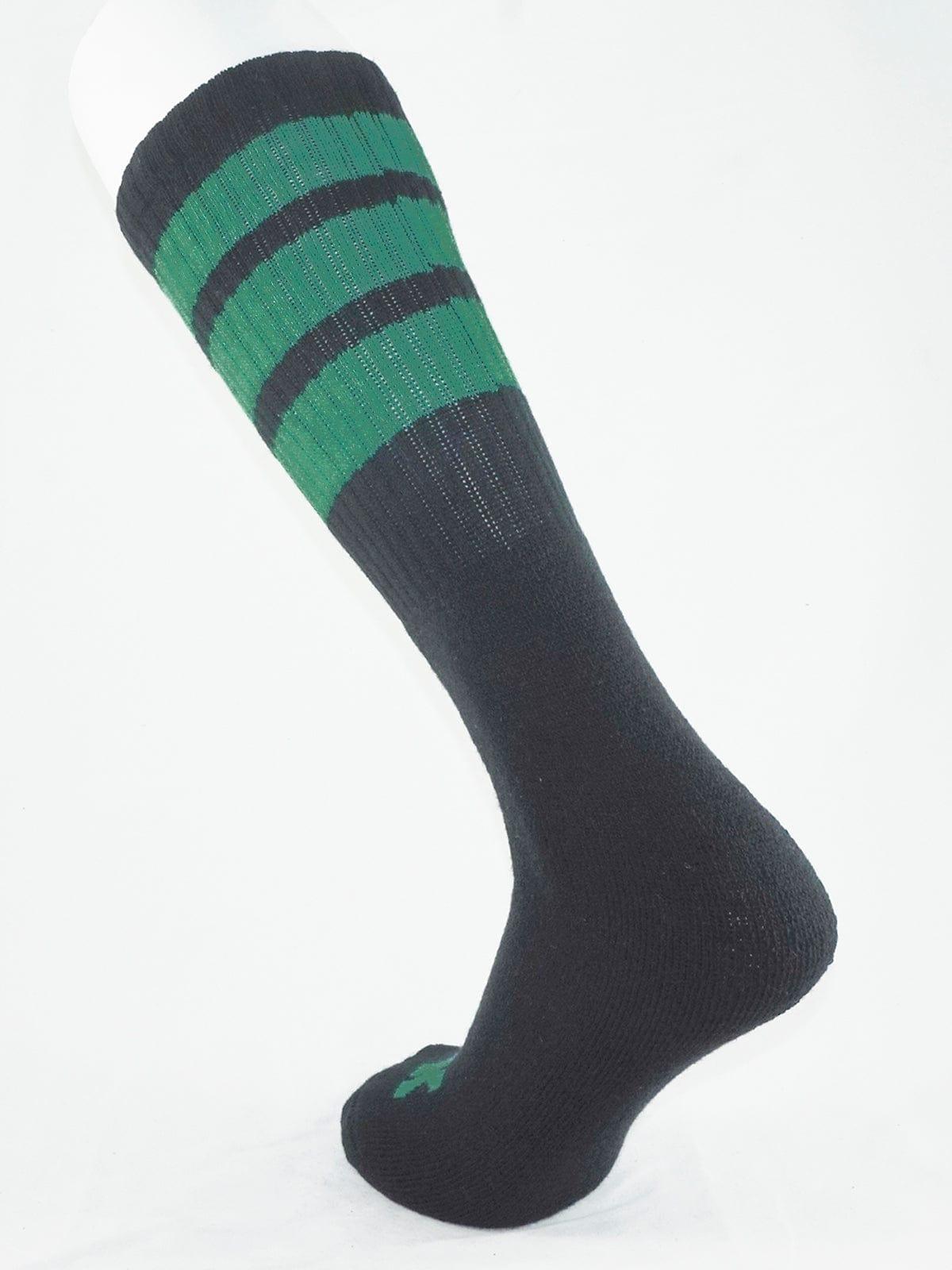 FK SPORT BLACK HIGH CALF TUBE SOCK GREEN - FullKit.com