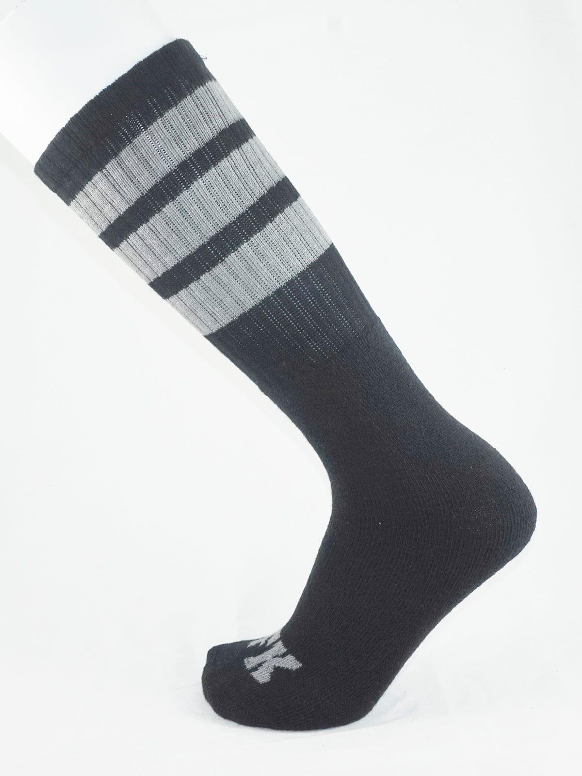 FK SPORT BLACK HIGH CALF TUBE SOCK GRAY - FullKit.com